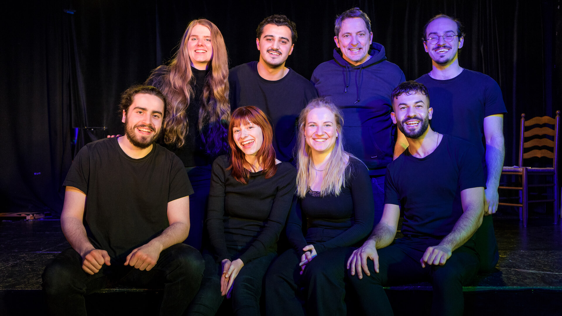 Gruppenbild Theaterkollektiv Wir wollen nur spielen 1