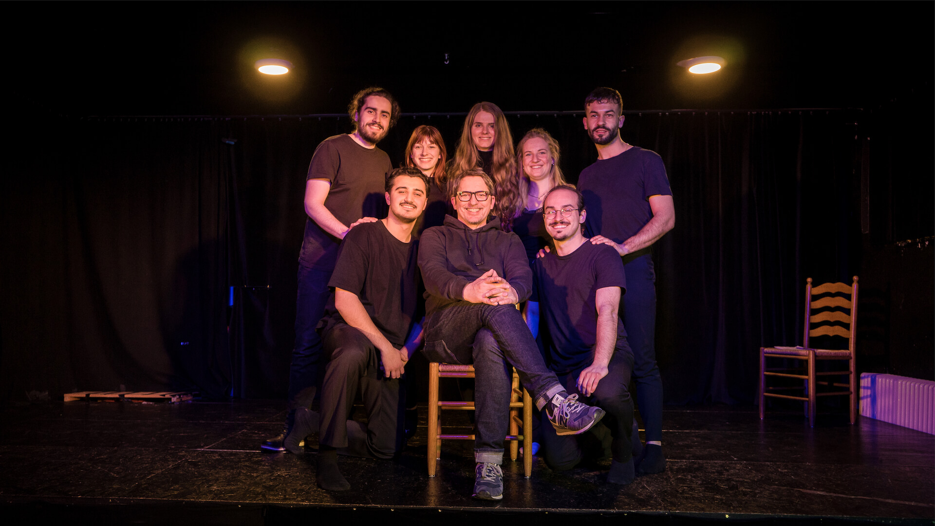 Gruppenbild Theaterkollektiv Wir wollen nur spielen 2